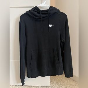 WOMENS NIKE CLUB FLEECE FUNNEL-NECK HOODIE